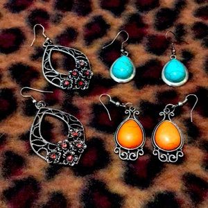 Vintage assorted earring bundle